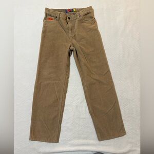 Empyre Corduroy Pants Jeans Mens 28 Brown Relax Loose Fit Skater Baggy Y2k 90s